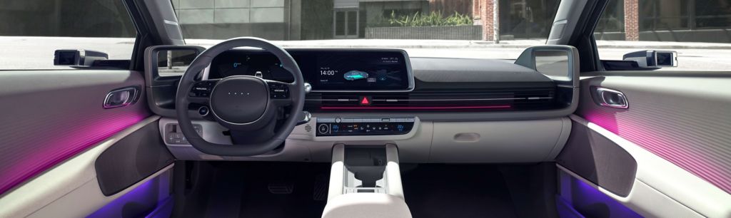 Hyundai IONIQ 6 front interior, front dash