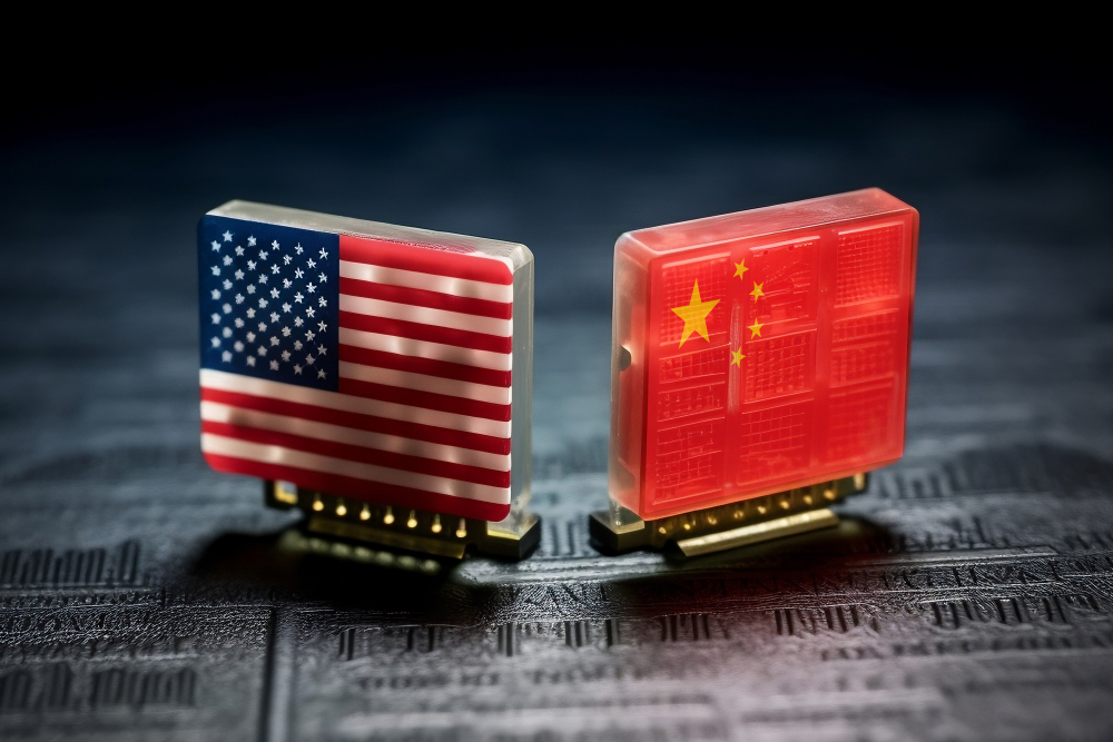 tech battle between US and China