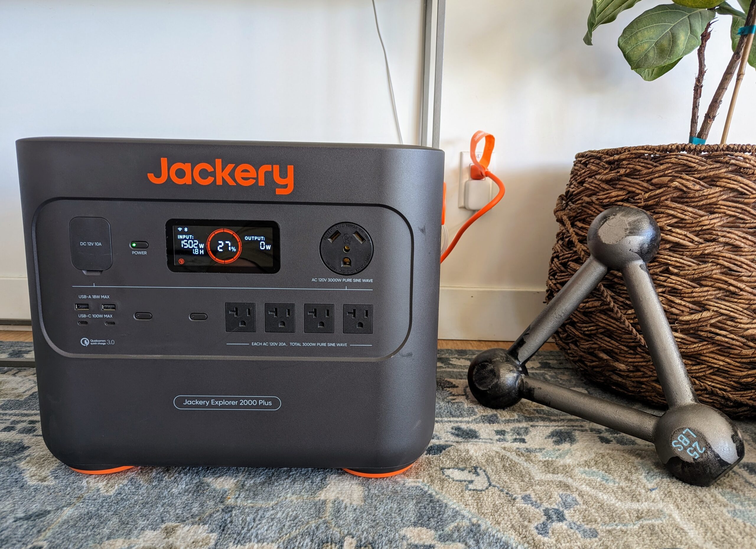 The Jackery Solar Generator 2000 Plus