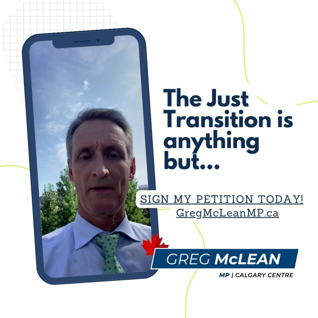 greg mclean just transition petition