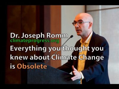 Joe Romm on carbon offsets