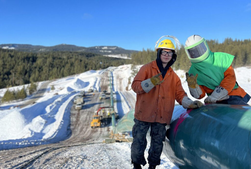 young indigenous worker treylynd jules thriving on the trans mountain expansion 1200x810