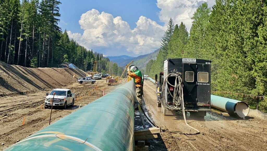 young indigenous worker treylynd jules thriving on the trans mountain expansion 2