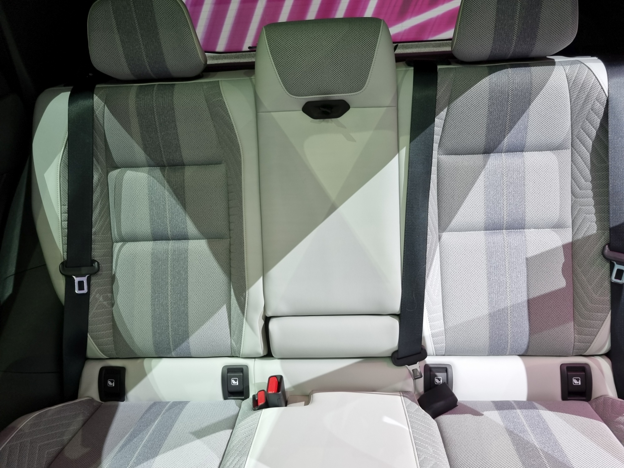 Renault Scenic rear seats