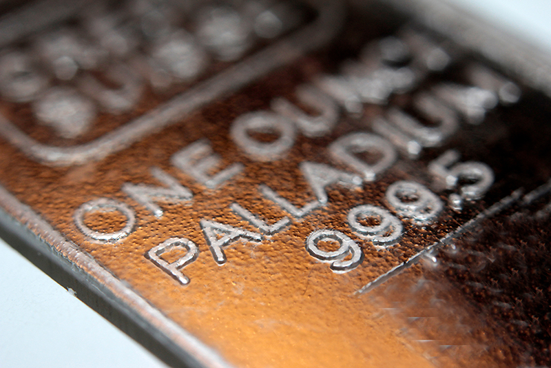 precious metal prices: Palladium