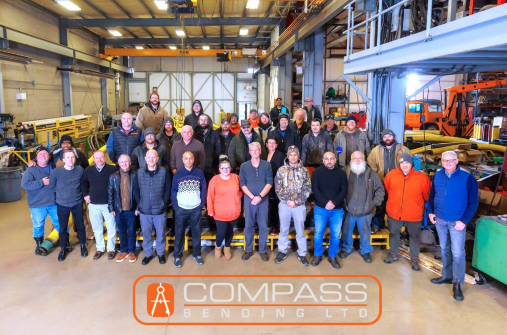 compass bending staff with logo linkedin march 20 2023