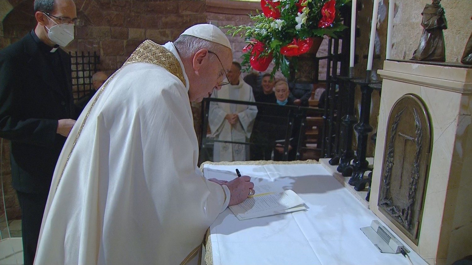 Pope Francis signs encyclical