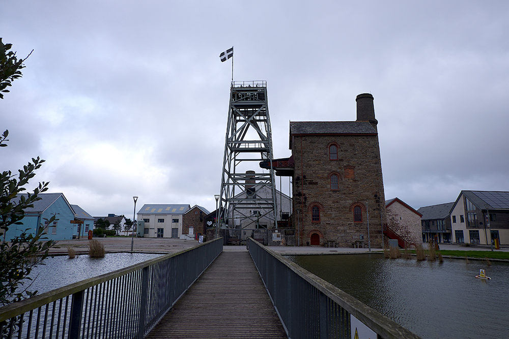 Tin price: tin mine in South Crofty, Cornwall