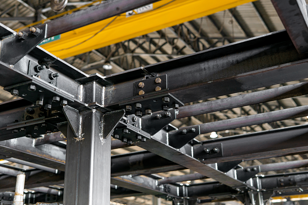 h-beam steel joints