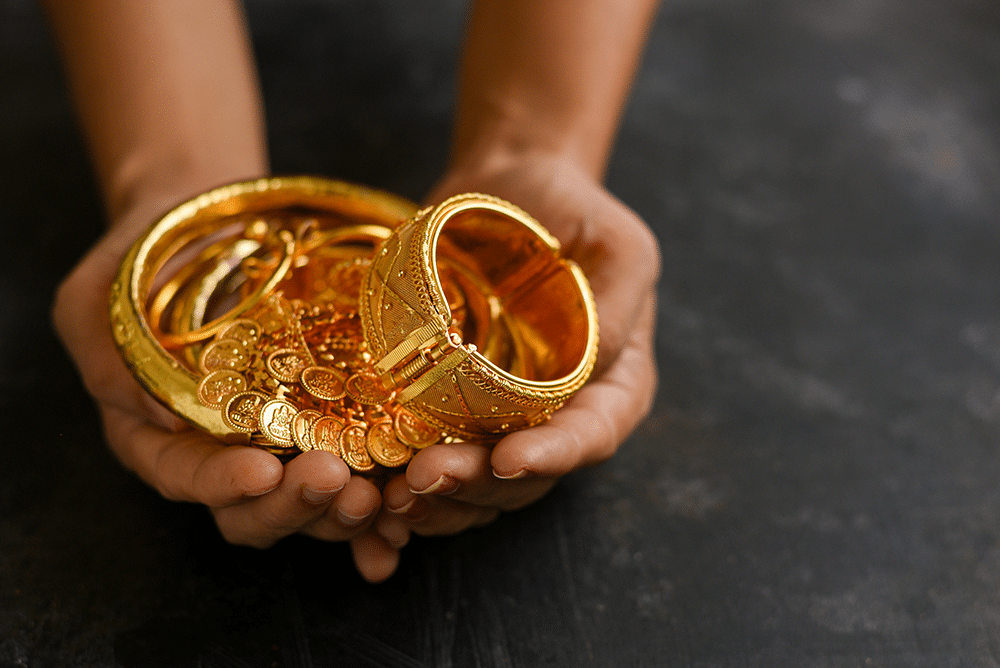 Indian gold imports and jewelry