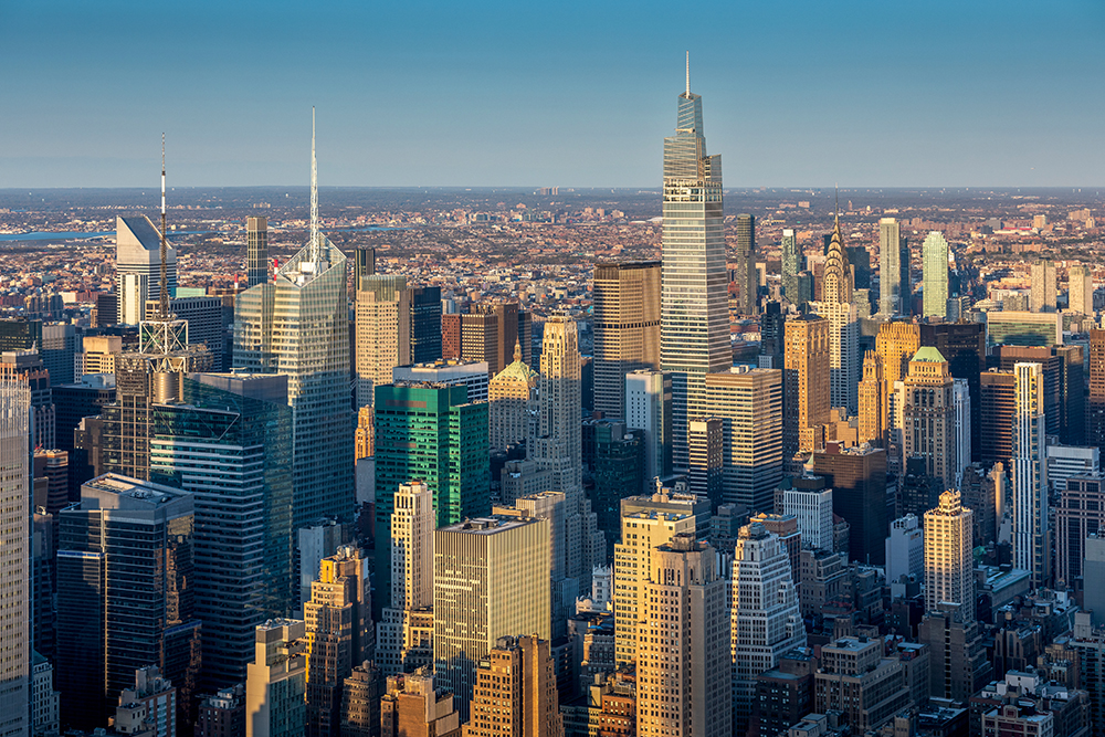 One Vanderbilt Tower, Manhatten skyline