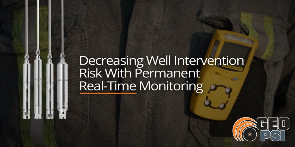 decreasing well intervention risk with permanent real time monitoring