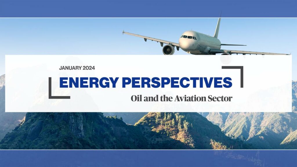 energy perspectives oil and the aviation sector header