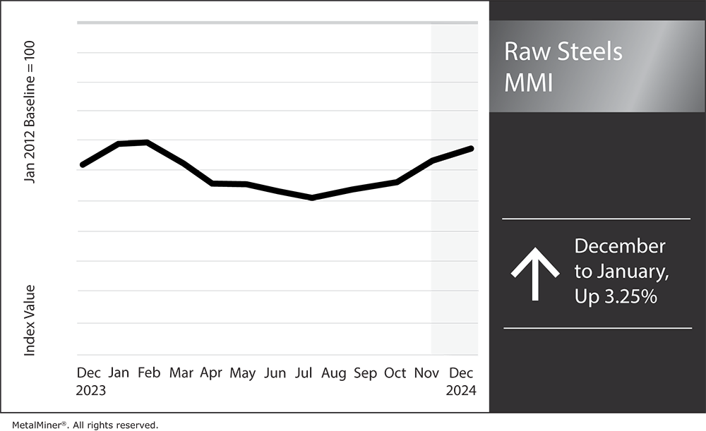 Steel MMI for January 2024