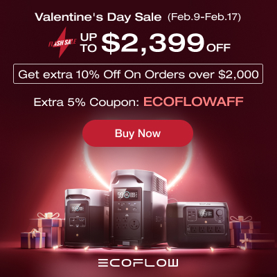 EcoFlow Valentine's Day Sale