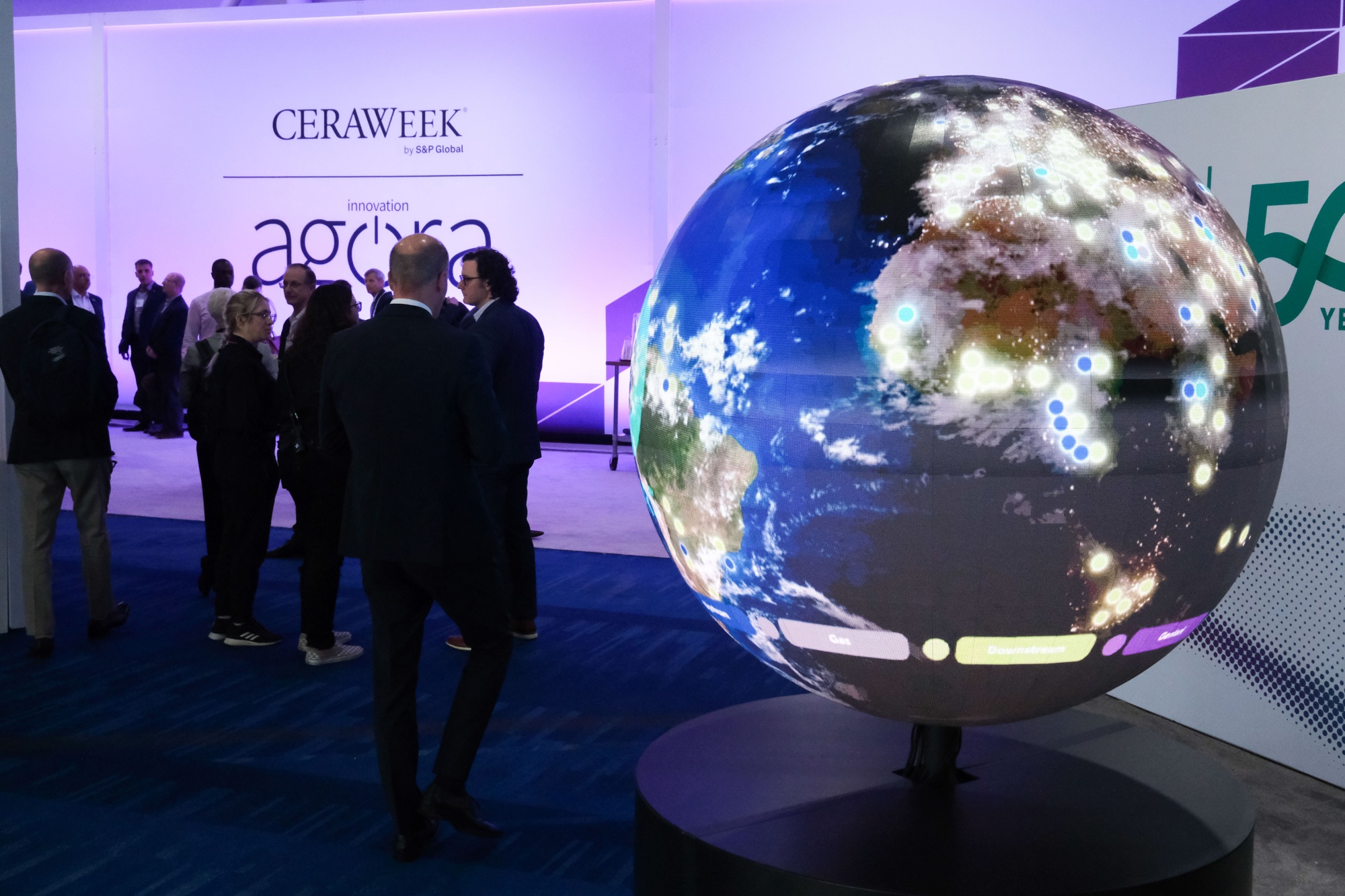 Attendees at the 2024 CERAWeek by S&amp;P Global conference in Houston.&nbsp;Whether they were discussing&nbsp;oil, gas, power or renewables, speakers expressed optimism about consumption.