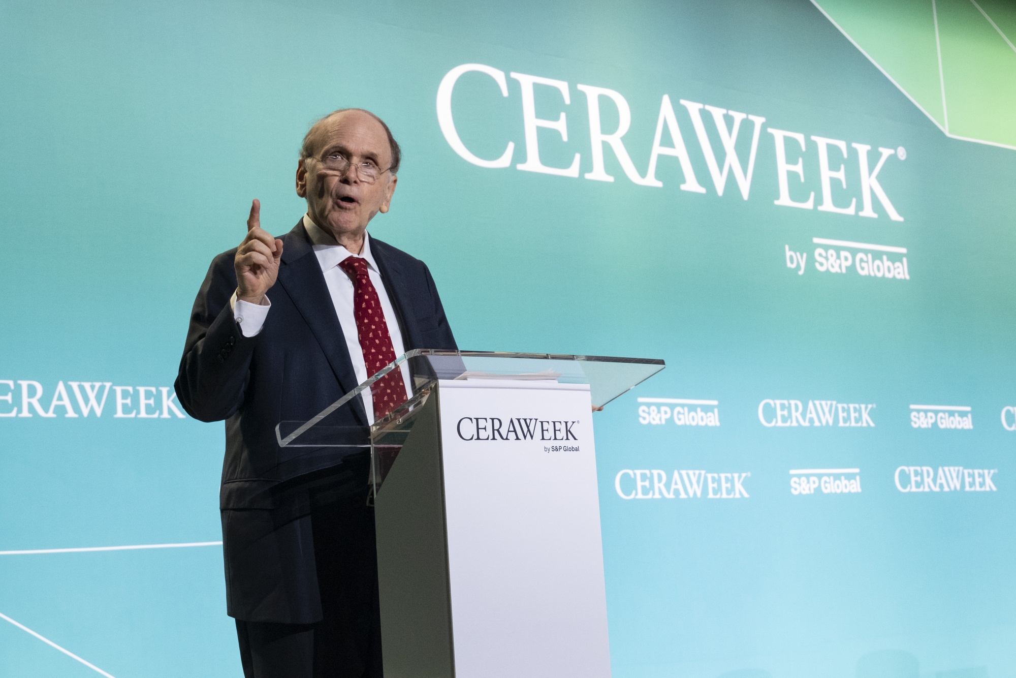 Daniel Yergin during the 2023 CERAWeek by S&amp;P Global conference in Houston.