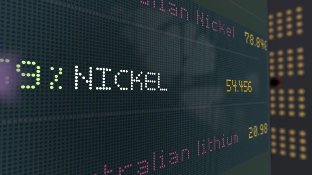 Nickel price. Exchange-Traded Fund