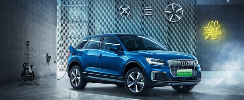 Audi Q2L e-tron exterior Press Image