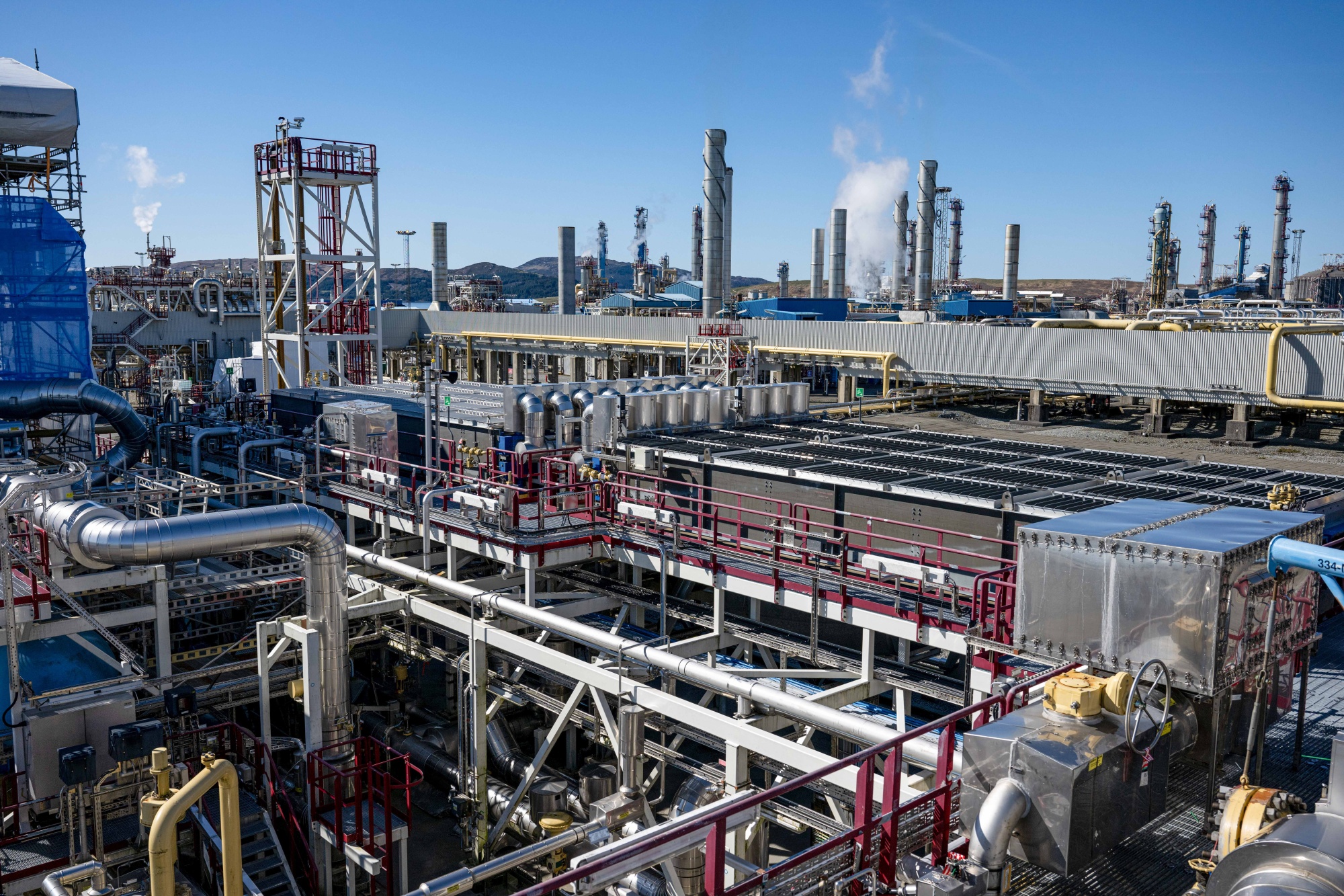 Drone And Robotics Demonstration At The Equinor ASA Karsto Processing Plant