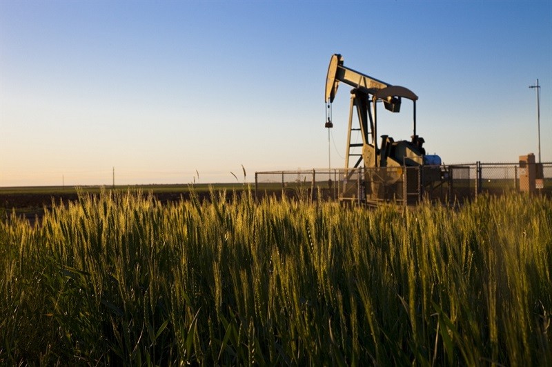 Apache oil well in the Permian Basin