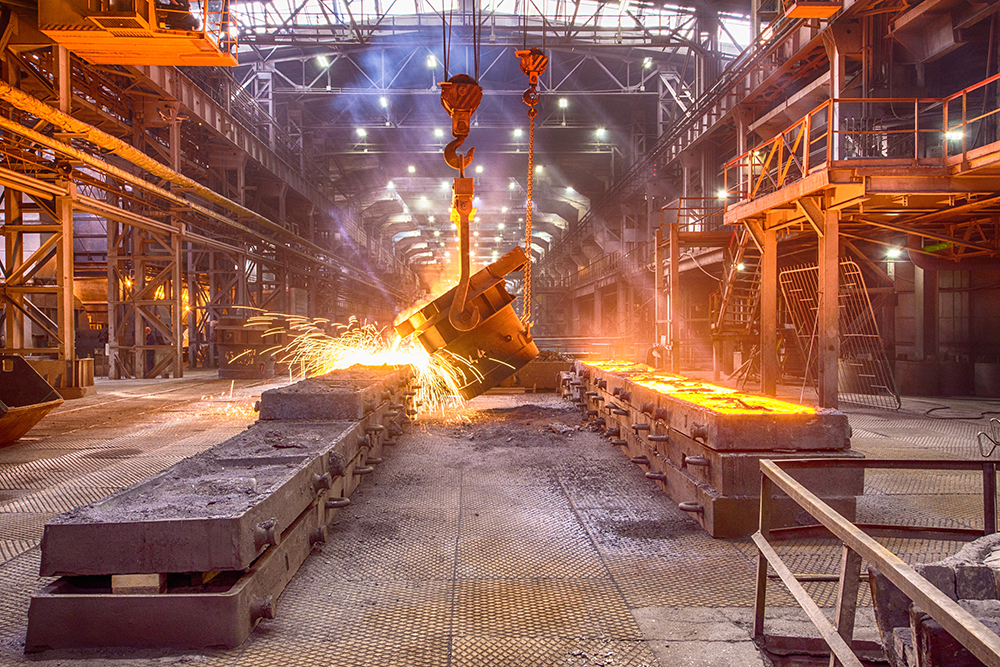 Steel factory