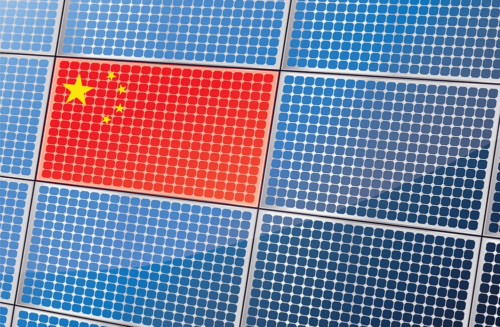 China and solar panels