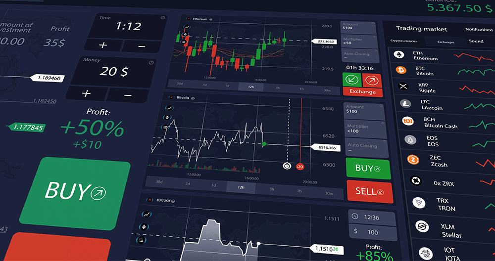 Stock market and various economic indicators