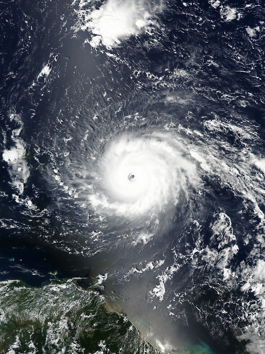 Hurricane Irma courtesy NOAA