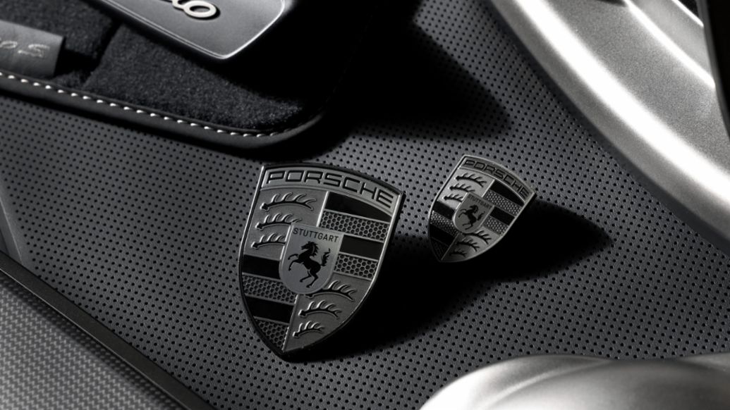 Porsche crest, 2023, Porsche AG