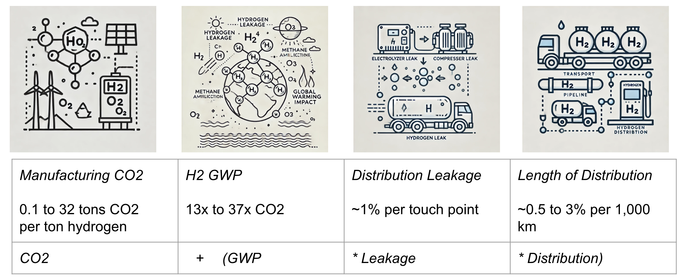 Well-to-wheel emissions challenges for hydrogen by author