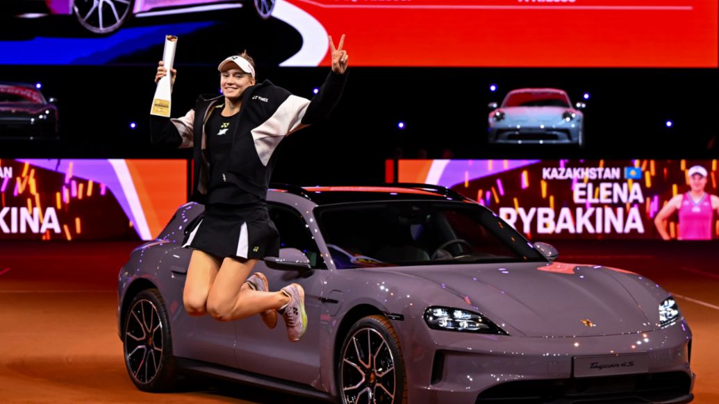 Elena Rybakina (KAZ), Porsche Tennis Grand Prix, 2024, Porsche AG