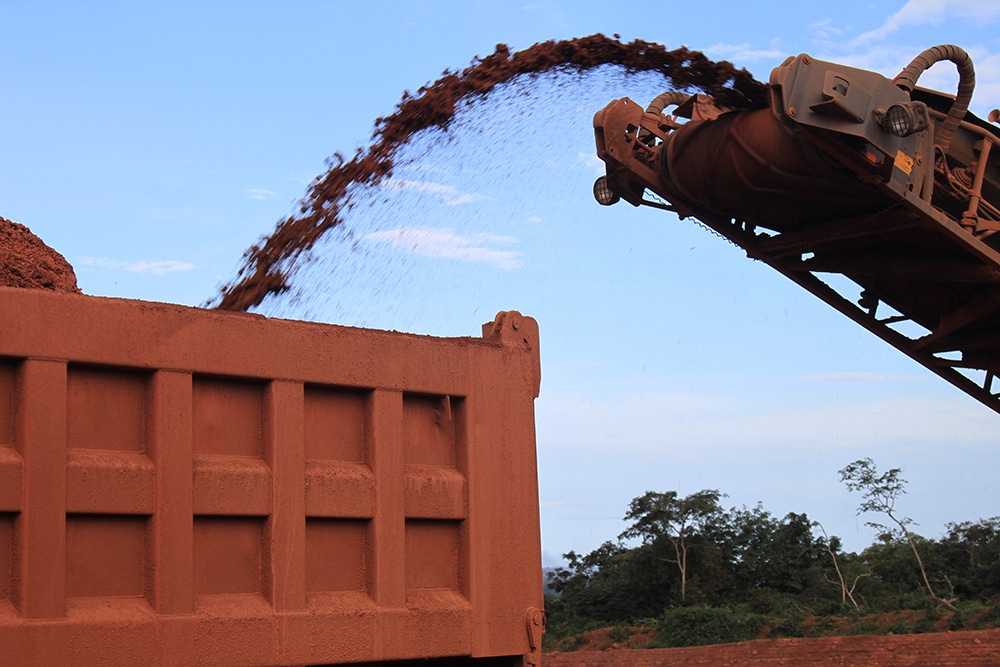 Mining of bauxite and aluminum prices