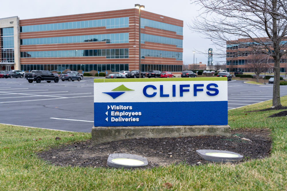 West Chester, Ohio, USA - December 28, 2021: Cliffs headquarters