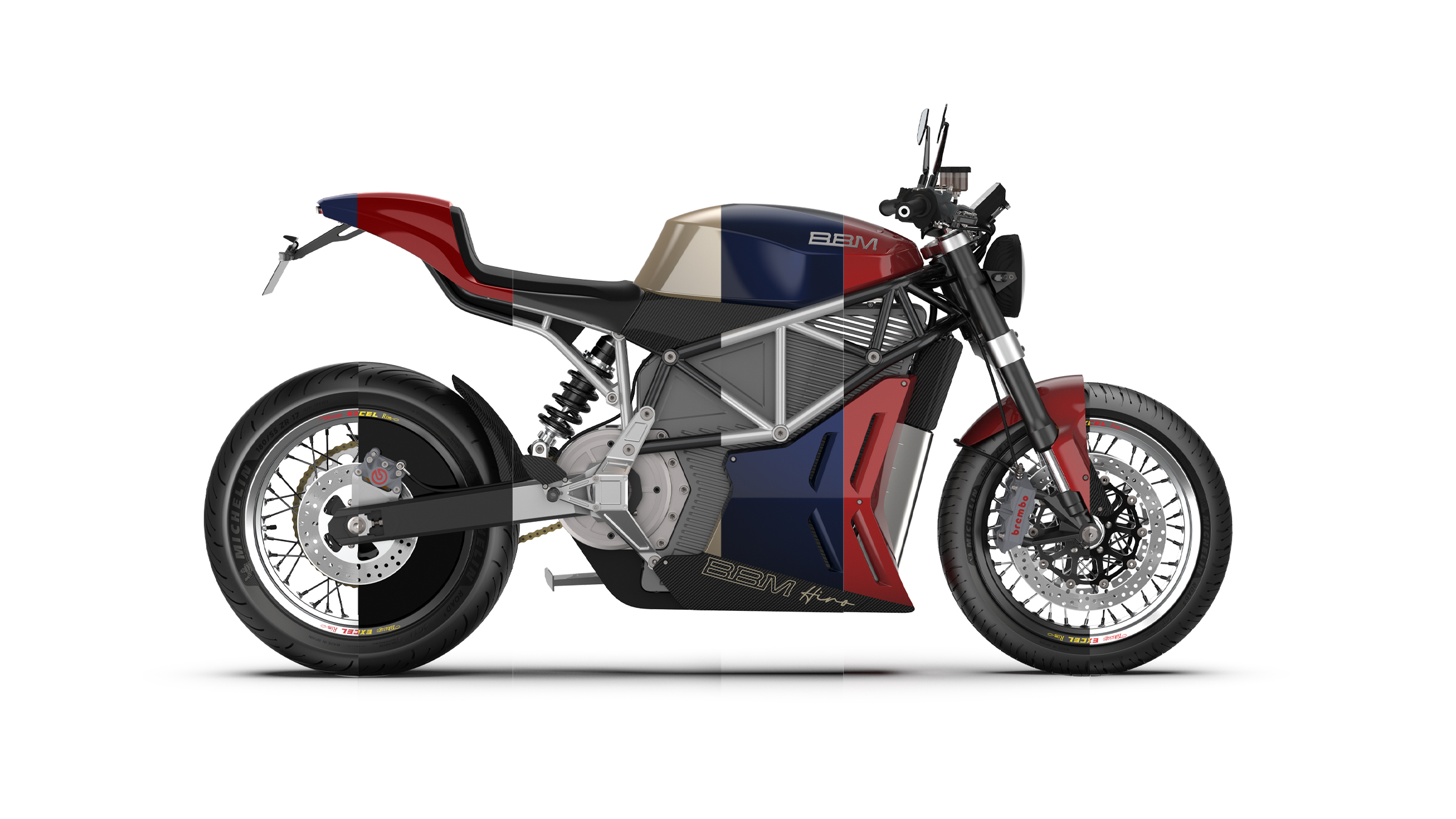 BBM Hiro Streetfighter electric motorcycle