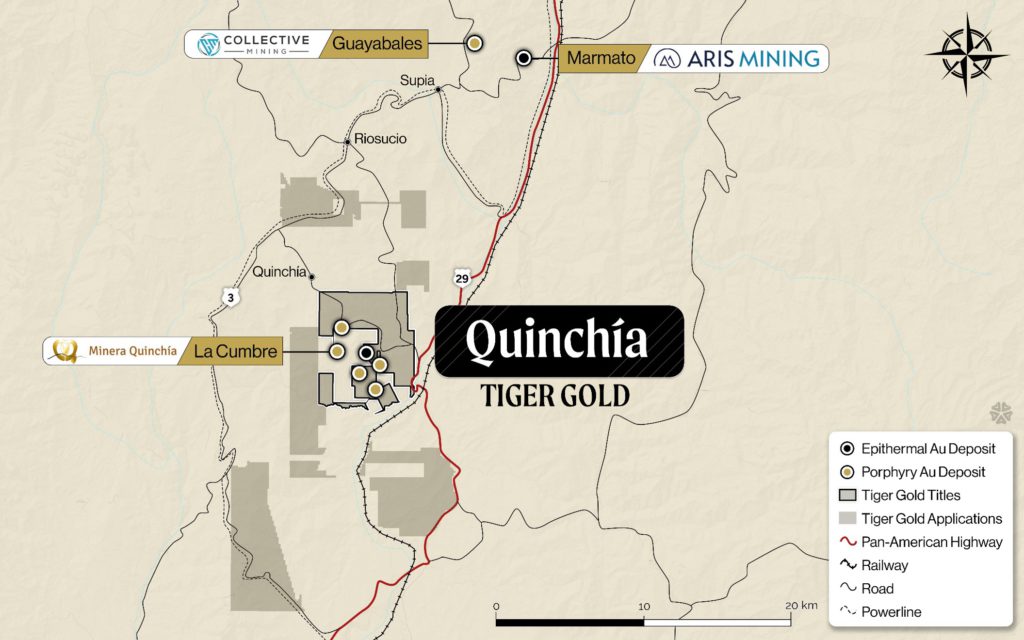 JV article: Tiger Gold developing Colombia’s next gold mine