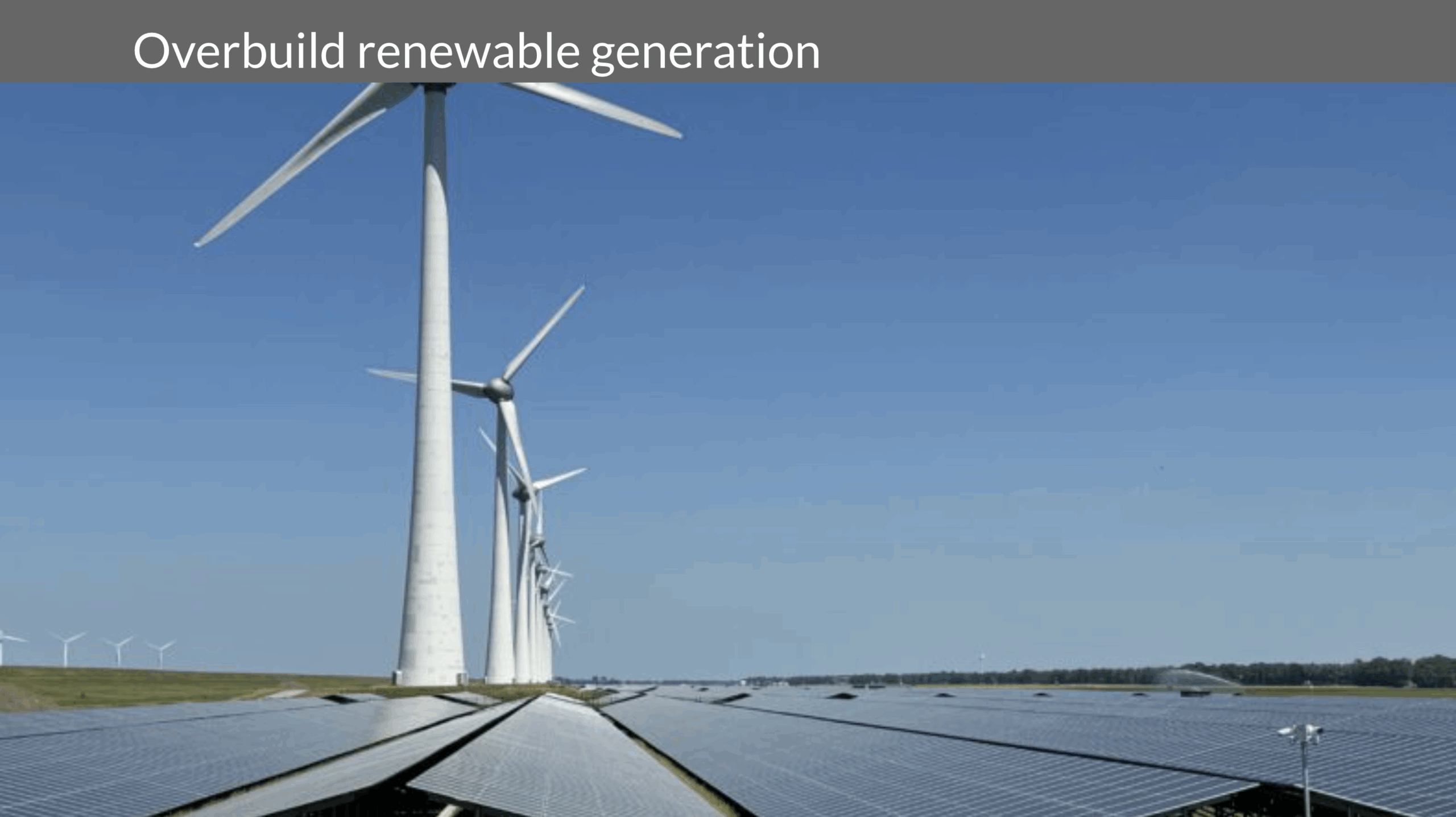 Slide from Michael Barnard's presentation to the University of Twente's Climate Event