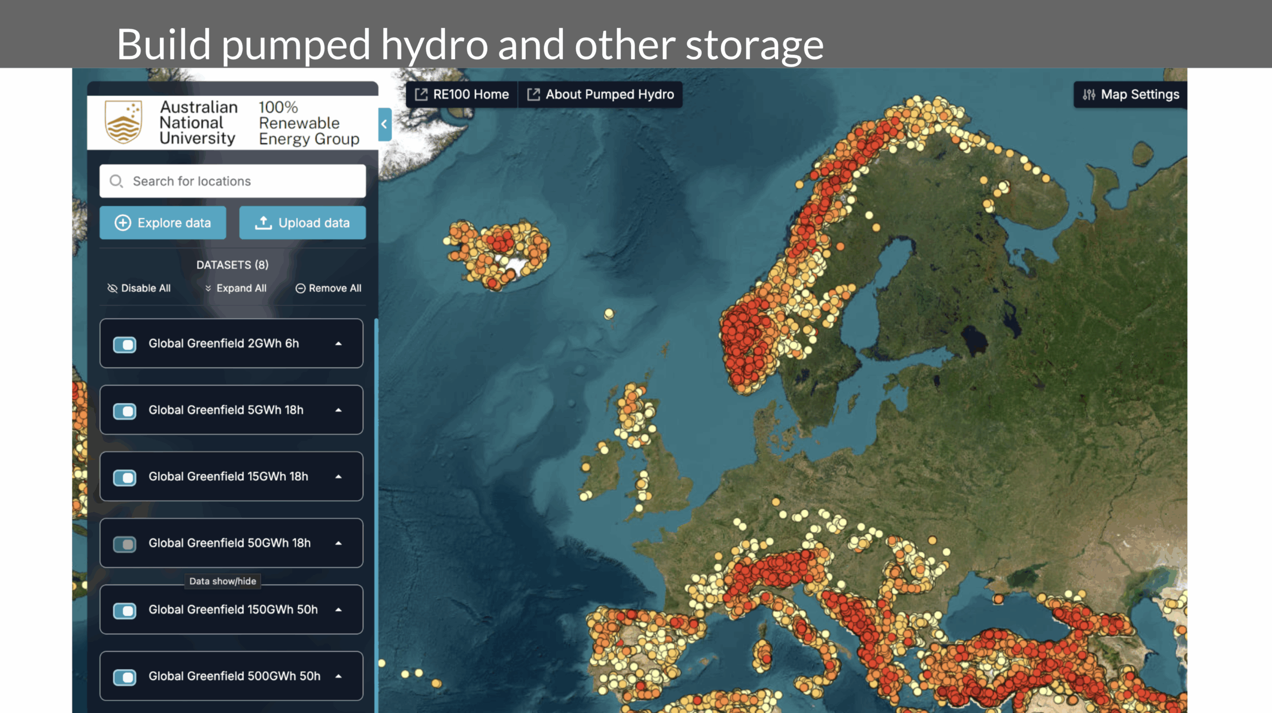 Slide from Michael Barnard's presentation to the University of Twente's Climate Event