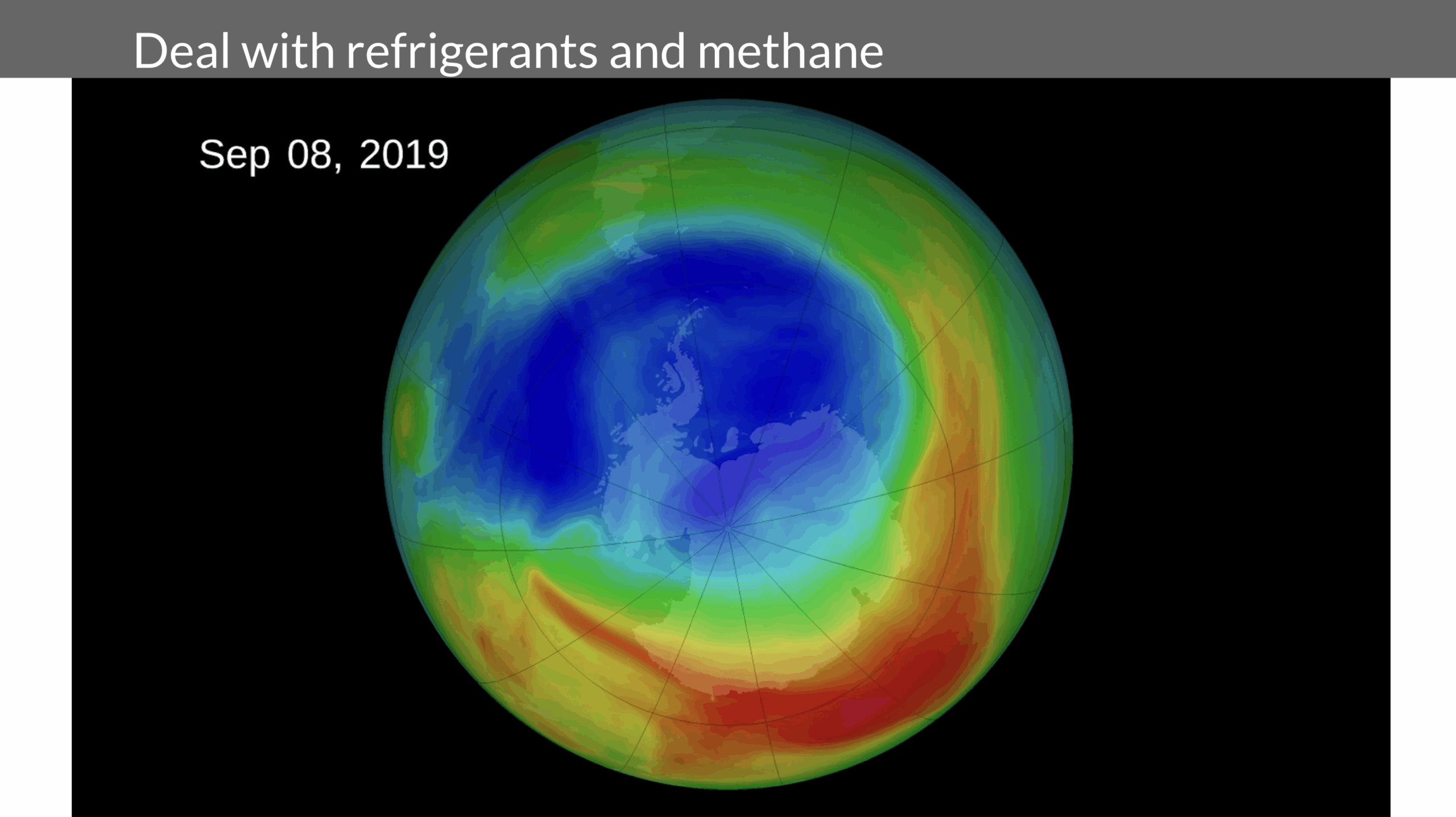 Slide from Michael Barnard's presentation to the University of Twente's Climate Event